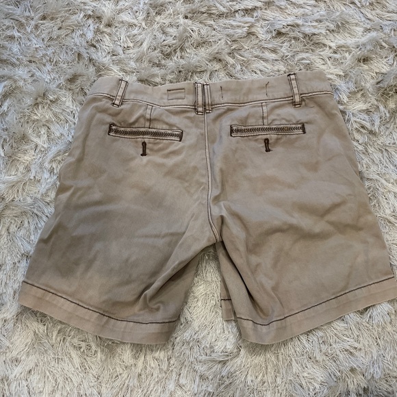 Anthropologie Pilcro and the Letterpress Hyphen Shorts in Beige/Taupe - Picture 5 of 6